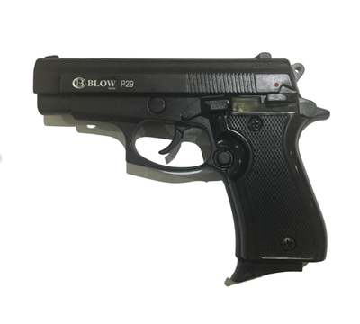 Blow P29 pistol +Pack of Blanks (15)+ Holster + Stun Gun Combo - ONLINE ONLY