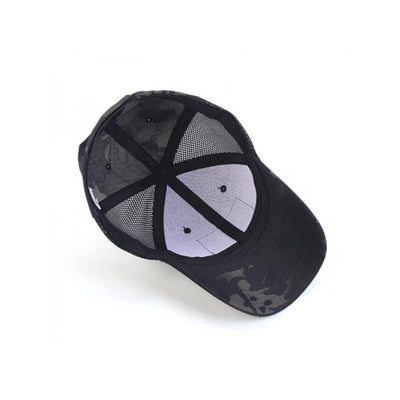 Men Baseball Cap Camo Tactical Hat Army Military Outdoor Camo Summer Casual Mesh Caps - ONLINE ONLY