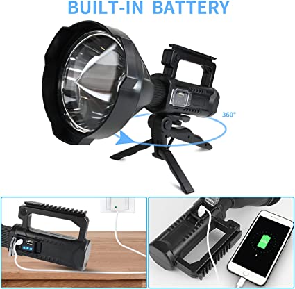 LED Outdoor Flashlight (Rechargeable) BK-788 - ONLINE ONLY