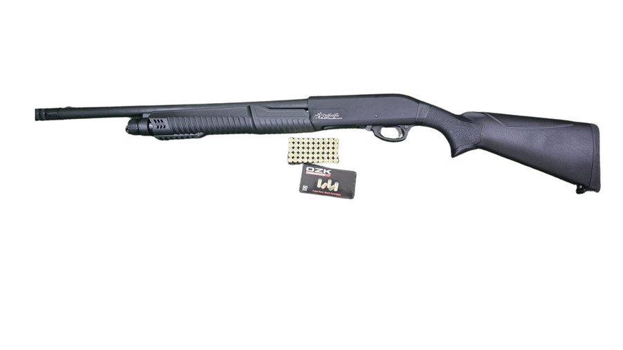 Pump action  shotgun- Online Only