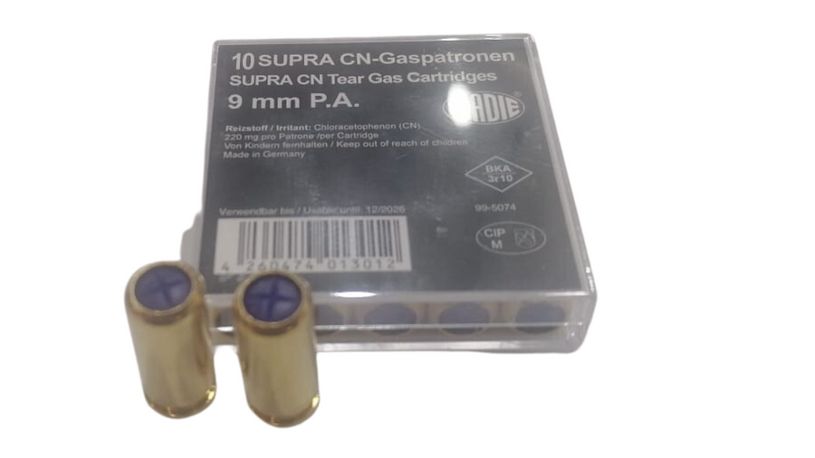 Teargas cartridges pack of 10 - online only