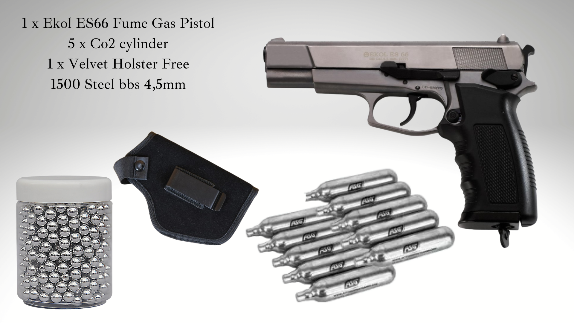 Ekol ES 66 Fume (Combo) - ONLINE ONLY