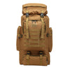 80L molle tactical bag outdoor traveling camping hiking military rucksacks backpack - ONLINE ONLY