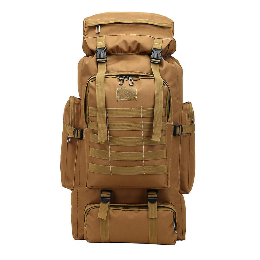 80L molle tactical bag outdoor traveling camping hiking military rucksacks backpack - ONLINE ONLY