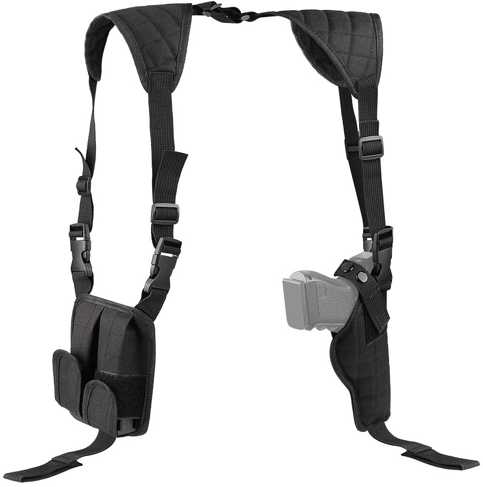 Universal Shoulder Holster Black - ONLINE ONLY