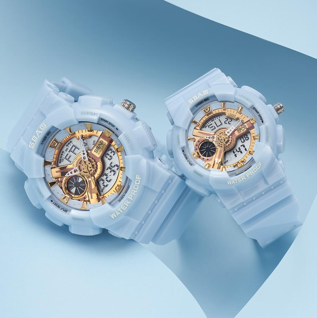 SBAO COUPLE WATCH (LIGHT BLUE) - ONLINE ONLY