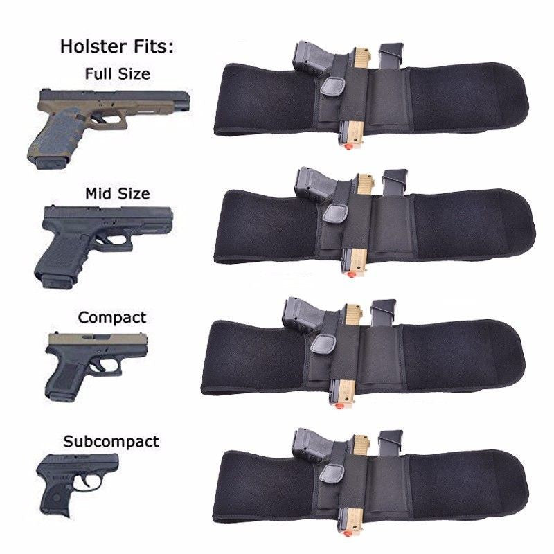 Belly Gun Holsters For Men/Women Pistols Concealed Carry Belt Waist - ONLINE ONLY