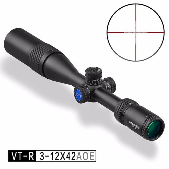 products/new-discovery-optics-vt-r-3-12x42-aoe-side-parallax-hunting-rifle-scope-with-red-green-mil-dot-reticle - Online Only
