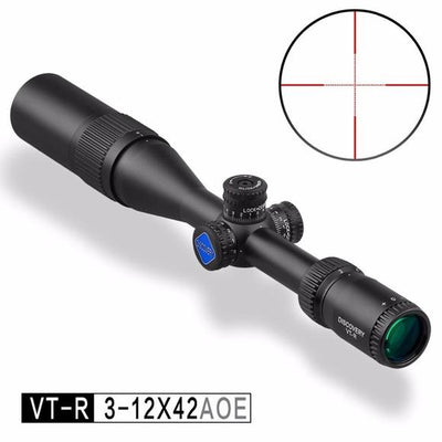 products/new-discovery-optics-vt-r-3-12x42-aoe-side-parallax-hunting-rifle-scope-with-red-green-mil-dot-reticle - Online Only