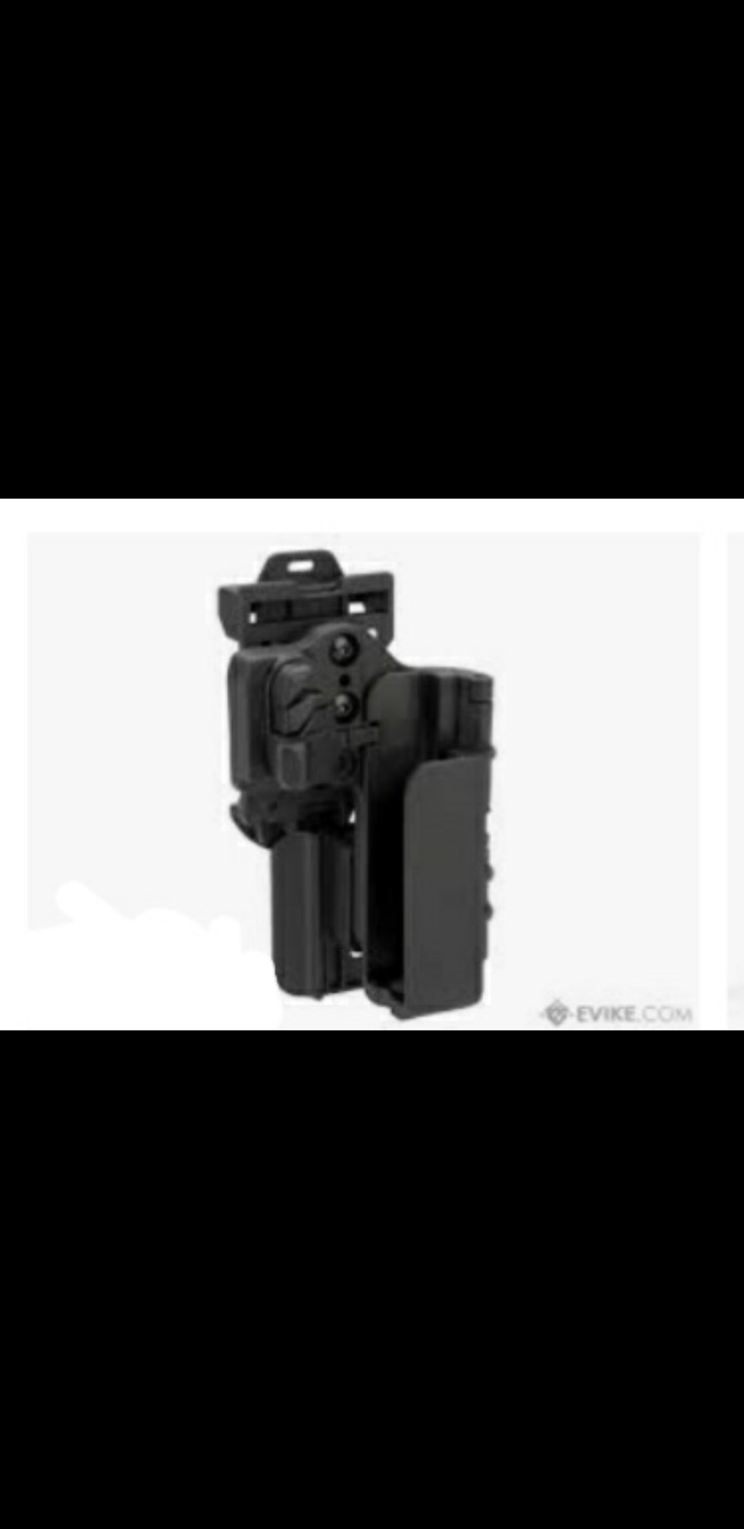 Tactical gun holster, plastic gun holster -ONLINE ONLY