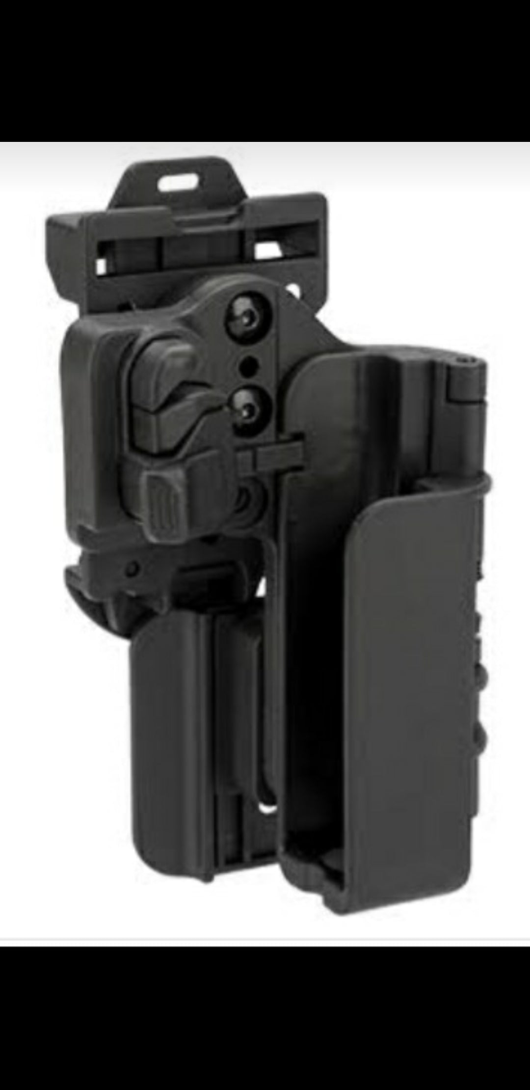 Tactical gun holster, plastic gun holster -ONLINE ONLY