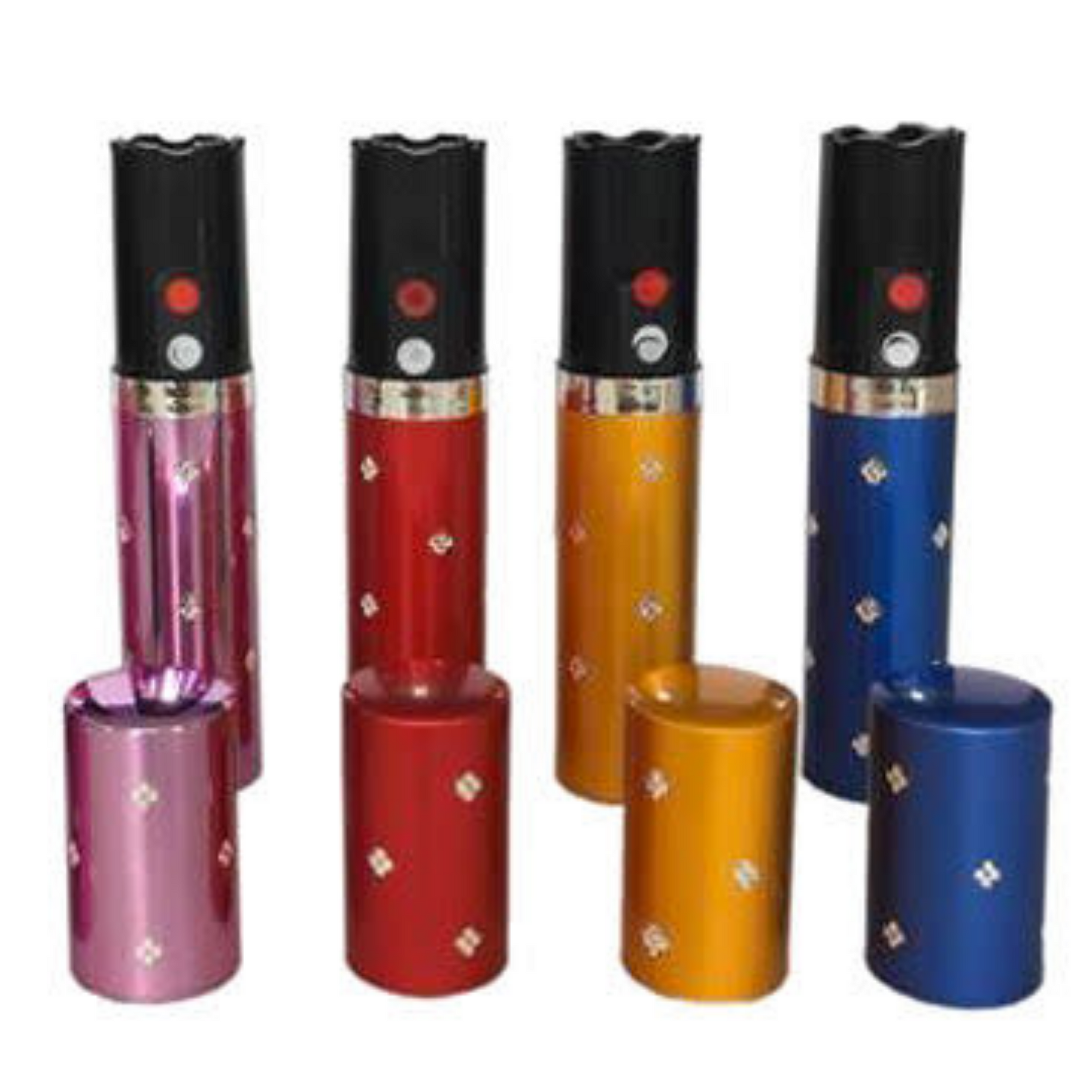 Stun Gun / Shocker Lipstick 1202 + LED Flashlight 11cm Rechargeable - ONLINE ONLY