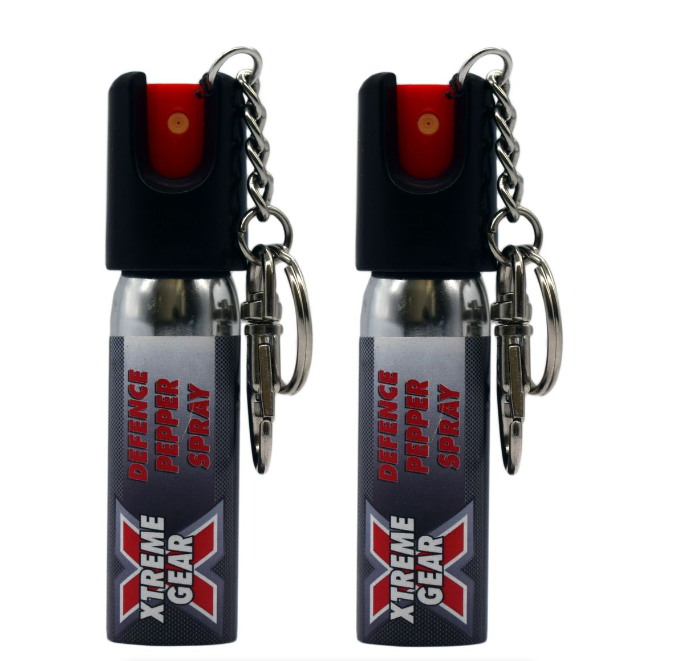 Ballistic 20ml key chain pepper spray - Online Only