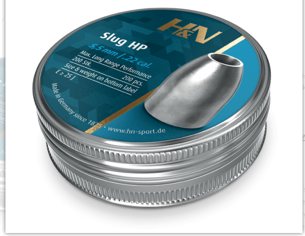 H&N Slug HP 5.5mm Pellets(200) -  Online Only