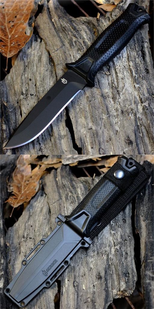 Gerber - StrongArm  Black - Knife - Online only