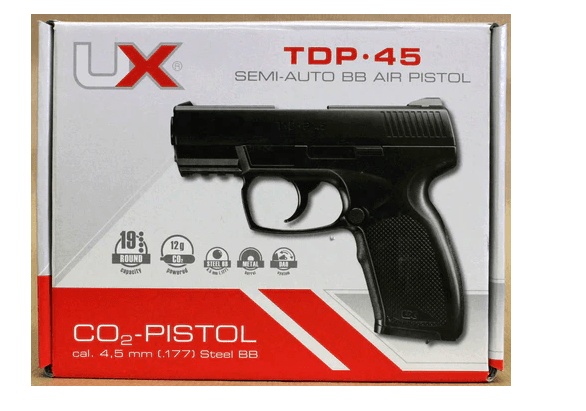 ﻿Umarex T.D.P. 45 CO2 Steel BBs Airgun - ONLINE ONLY