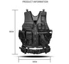 Military Tactical Vest Law Enforcement Vest Outdoor Adventure - ONLINE ONLY