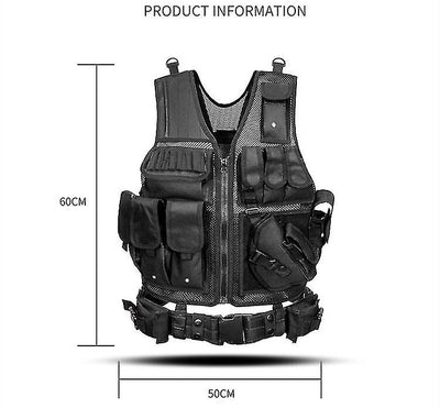Military Tactical Vest Law Enforcement Vest Outdoor Adventure - ONLINE ONLY