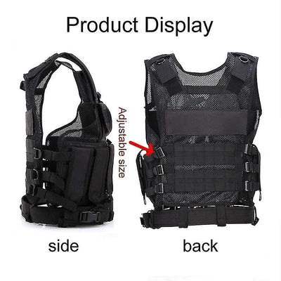 Military Tactical Vest Law Enforcement Vest Outdoor Adventure - ONLINE ONLY