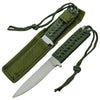Cord wrapped knife( Green,black) - Online Only
