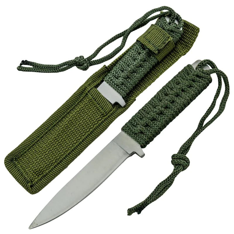 Cord wrapped knife( Green,black) - Online Only