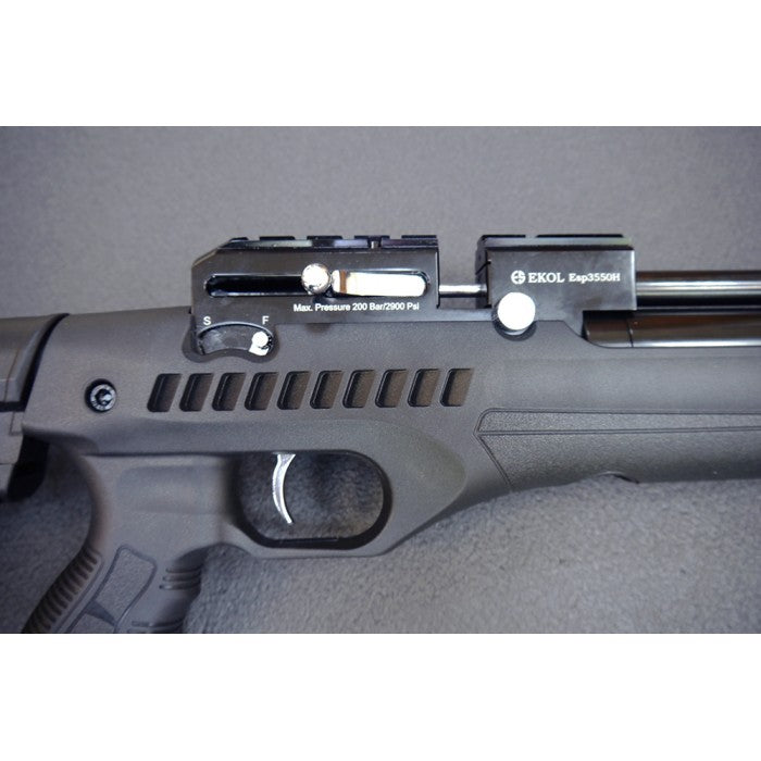 Ekol P3550H PCP Rifle Black 5.5mm -Online Only
