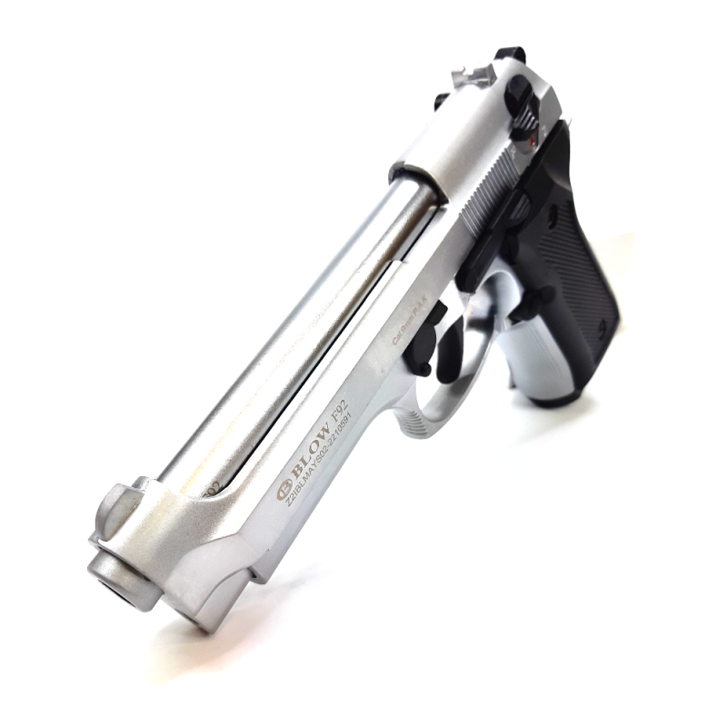 Home  Weapon  Starting pistols F92 Matte Chrome [BLOW] - ONLINE ONLY