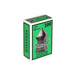 MARKSMAN 4.5MM POINTED PALLETS (200) - ONLINE ONLY