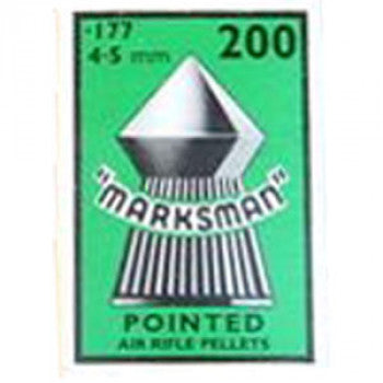 MARKSMAN 4.5MM POINTED PALLETS (200) - ONLINE ONLY
