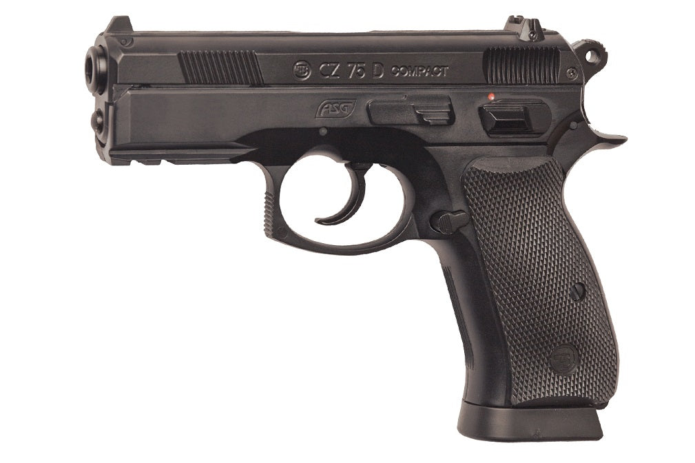 CZ 75D COMPACT 4.5MM AIRGUN – BLACK – ASG - ONLINE ONLY