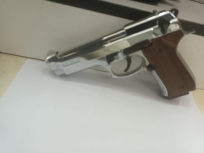 BLOW F92 SHINY CHROME WOODEN GRIP COMBO - ONLINE ONLY
