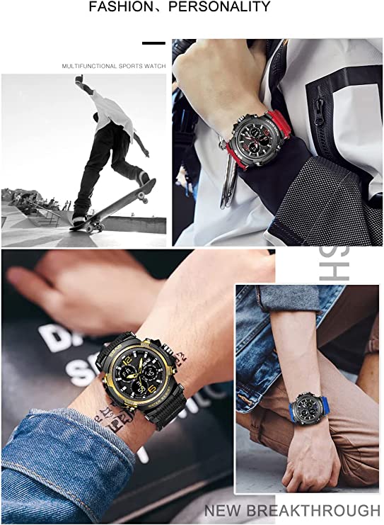 Waterproof Sports Watch S-8040