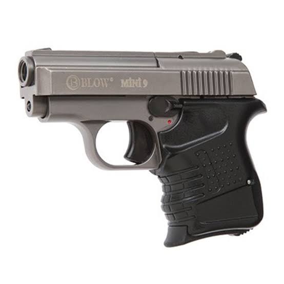 Mini 9 Blow Blank Gun -Fume(10 free blanks) - ONLINE ONLY