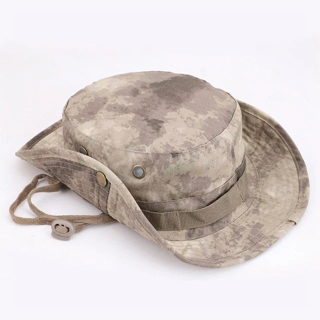 Camo Tactical Boonie Military Outdoor And Camping Hat - ONLINE ONLY