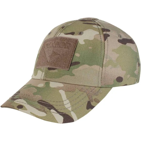 TACTICAL CAP WITH VELCRO (CAMO) - ONLINE ONLY