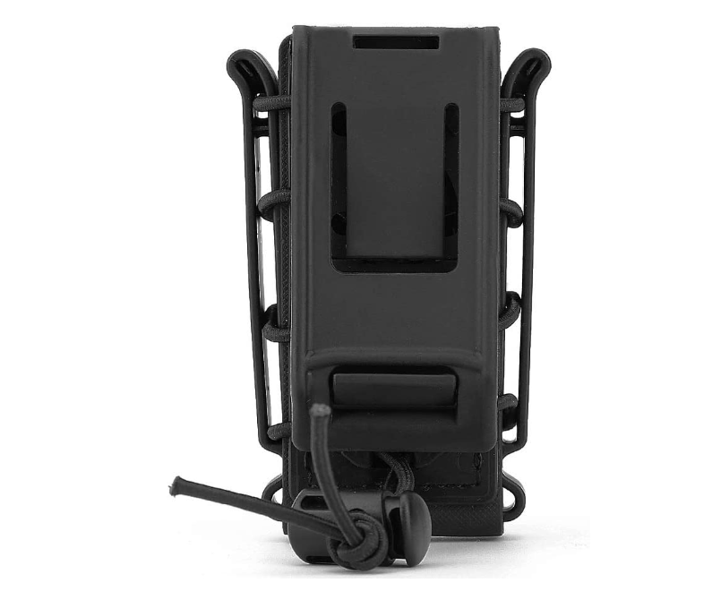 Tactical Magazine Pouch Holder with Molle Clip and Belt Clip -ONLINE ONLY