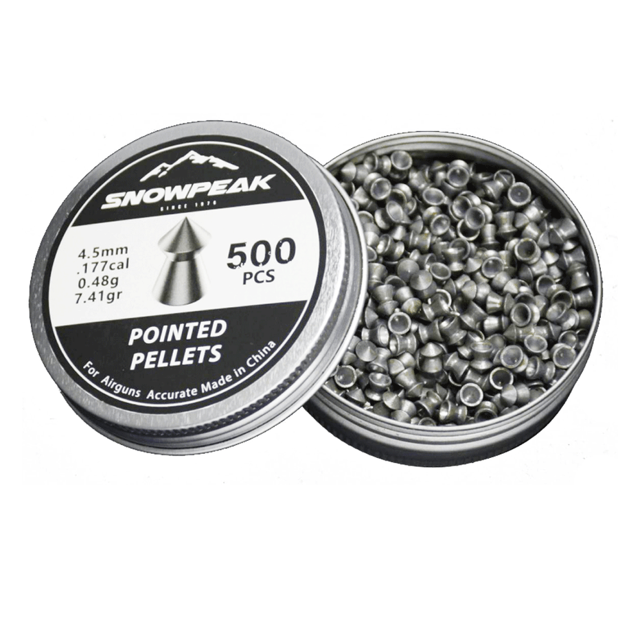 Snowpeak Pointed pellets (4.5mm) - ONLINE ONLY