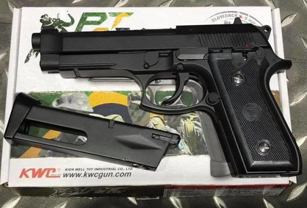 KWC PT92 4.5mm STEEL BALL CO2 GAS GUN BLOWBACK - ONLINE ONLY