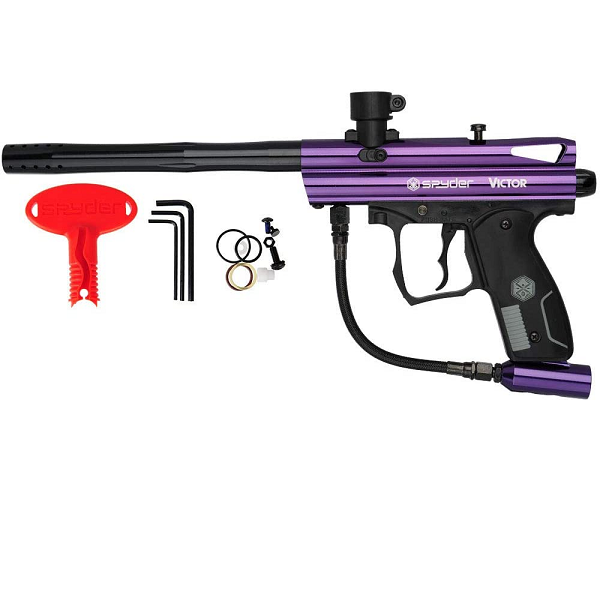 SPYDER VICTOR PAINTBALL MARKER COMBO