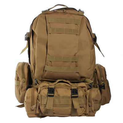 Camo Military Rucksack Outdoor Tactical Backpack Travel Camping Bag - ONLINE ONLY