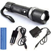 SWAT RECHARGEABLE TACTICAL FLASHLIGHT - ONLINE ONLY
